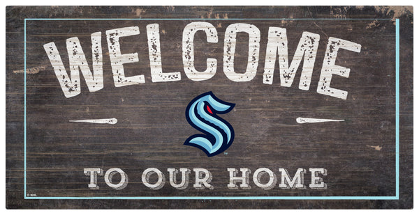 Wholesale NHL / H0654-Welcome 6x12 H / H0654-Seattle Kraken