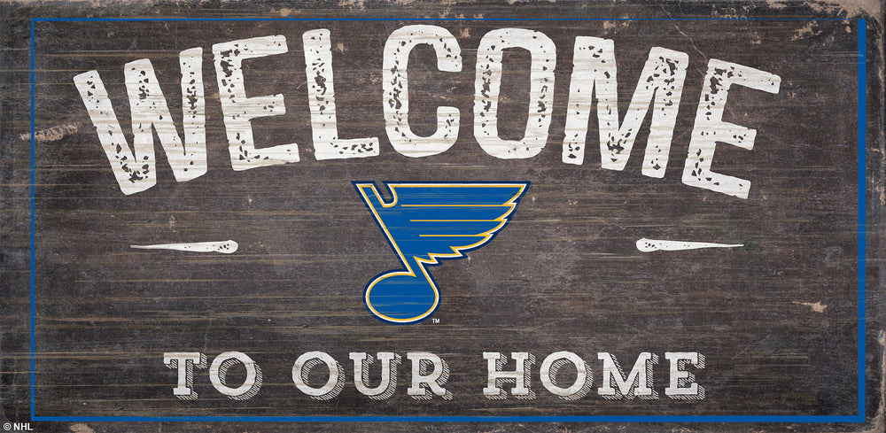 Wholesale NHL / H0654-Welcome 6x12 H / H0654-St. Louis Blues