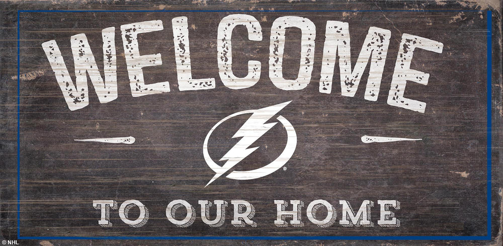Wholesale NHL / H0654-Welcome 6x12 H / H0654-Tampa Bay Lightning