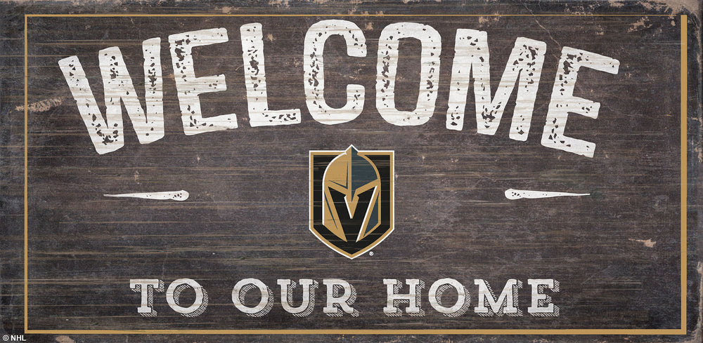 Wholesale NHL / H0654-Welcome 6x12 H / H0654-Vegas Golden Knights