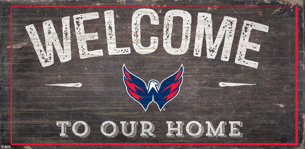 Wholesale NHL / H0654-Welcome 6x12 H / H0654-Washington Capitals