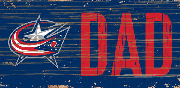 Wholesale NHL / H0715-Dad 6x12 / H0715-Columbus Blue Jackets