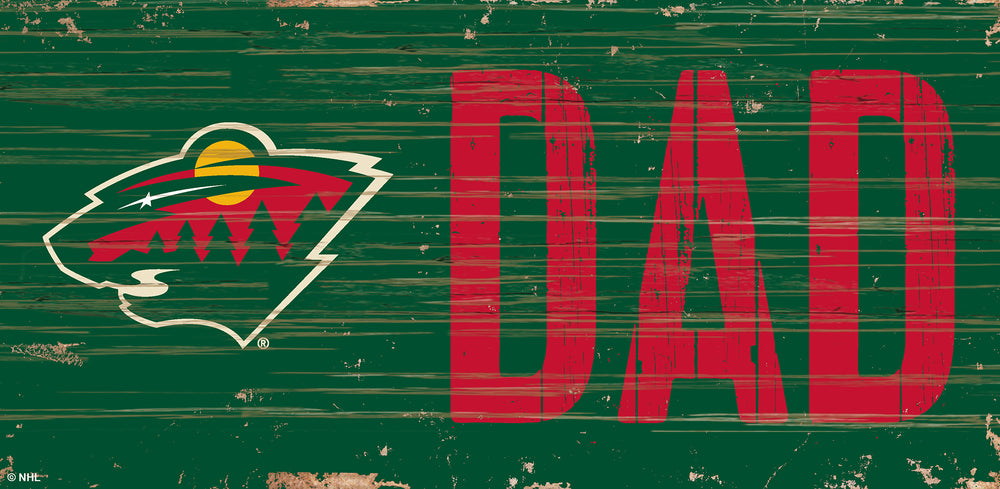 Wholesale NHL / H0715-Dad 6x12 / H0715-Minnesota WIld