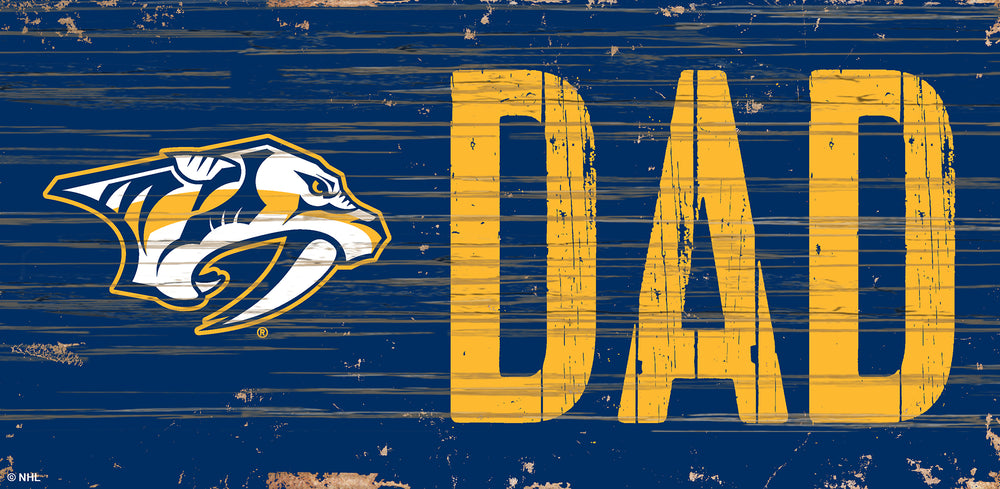 Wholesale NHL / H0715-Dad 6x12 / H0715-Nashville Predators