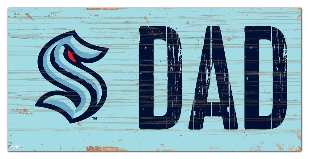 Wholesale NHL / H0715-Dad 6x12 / H0715-Seattle Kraken