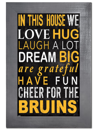 Wholesale NHL / H0725f-In This House 11x19 V / H0725-Boston Bruins