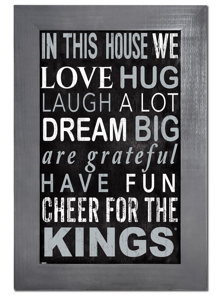 Wholesale NHL / H0725f-In This House 11x19 V / H0725-Los Angeles Kings