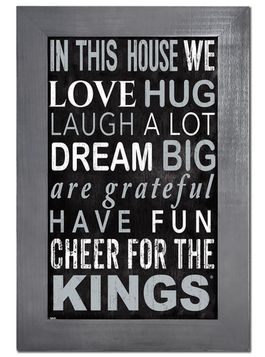 Wholesale NHL / H0725f-In This House 11x19 V / H0725-Los Angeles Kings