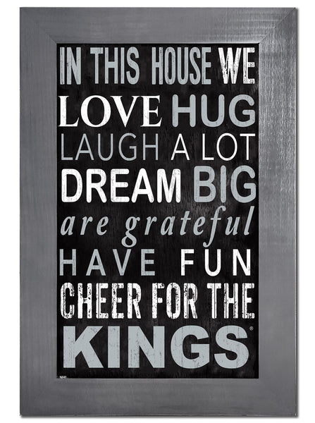 Wholesale NHL / H0725f-In This House 11x19 V / H0725-Los Angeles Kings