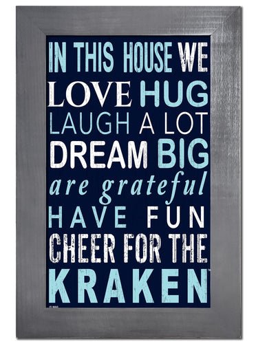 Wholesale NHL / H0725f-In This House 11x19 V / H0725-Seattle Kraken