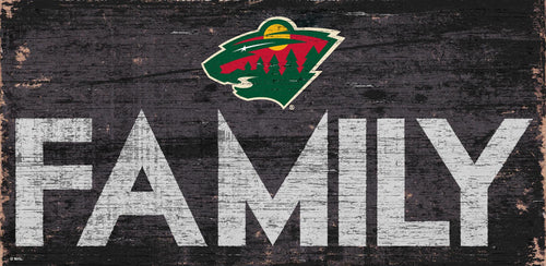Wholesale NHL / H0731-Family 6x12 H / H0731-Minnesota Wild