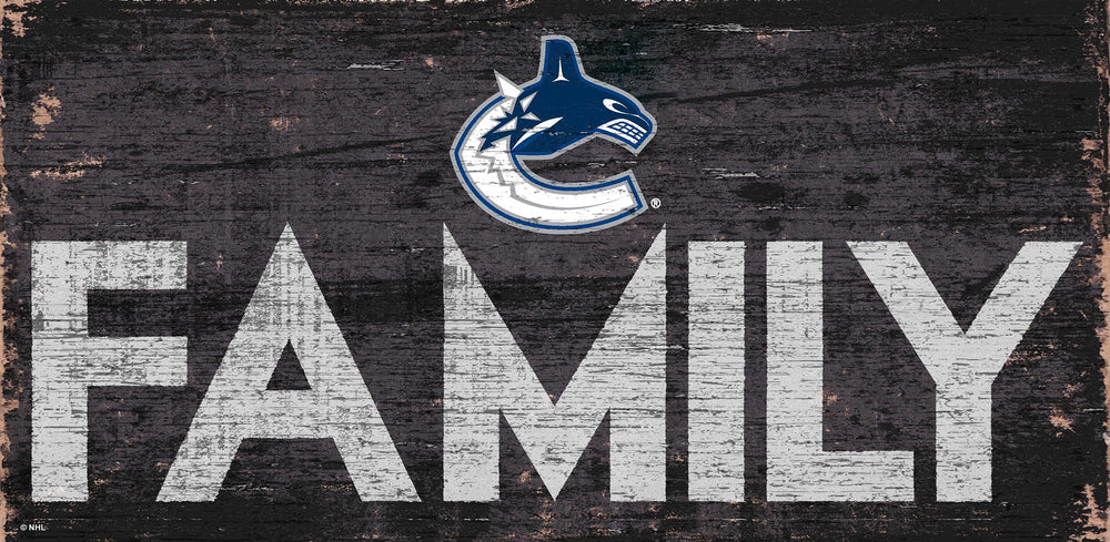 Wholesale NHL / H0731-Family 6x12 H / H0731-Vancouver Canucks