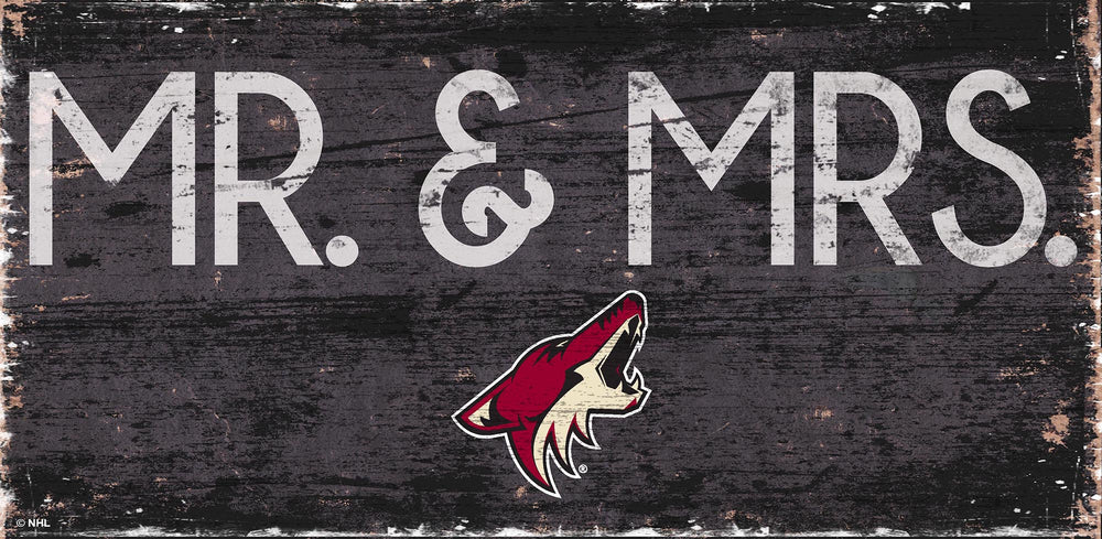 Wholesale NHL / H0732-Mr & Mrs 6x12 / H0732-Arizona Coyotes