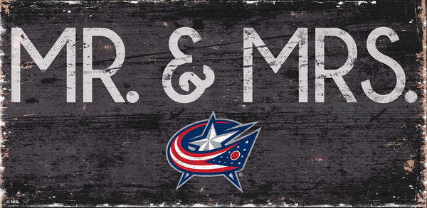 Wholesale NHL / H0732-Mr & Mrs 6x12 / H0732-Columbus Blue Jackets