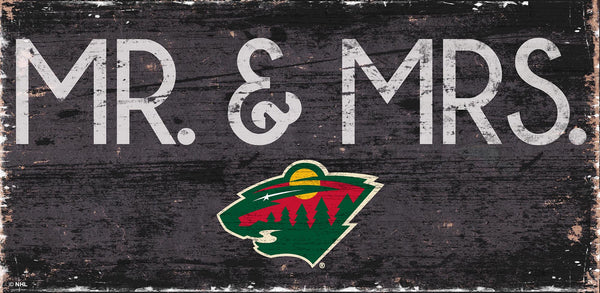 Wholesale NHL / H0732-Mr & Mrs 6x12 / H0732-Minnesota Wild