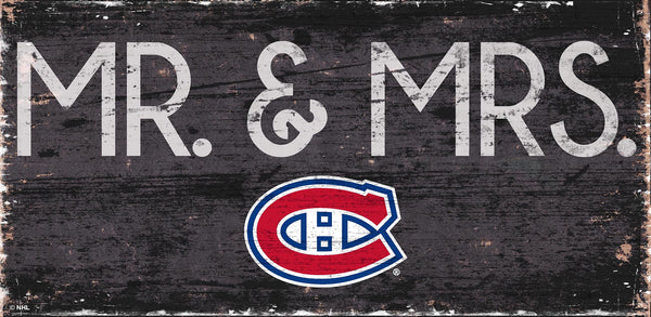 Wholesale NHL / H0732-Mr & Mrs 6x12 / H0732-Montreal Canadiens