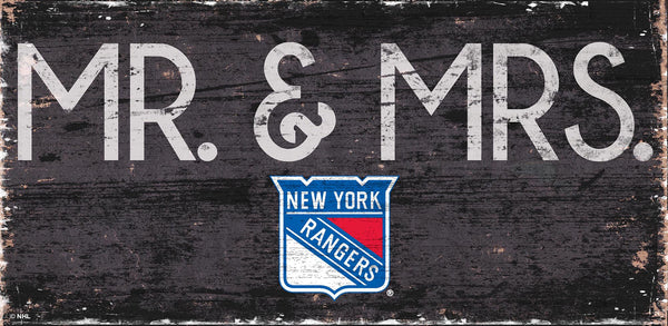 Wholesale NHL / H0732-Mr & Mrs 6x12 / H0732-New York Rangers