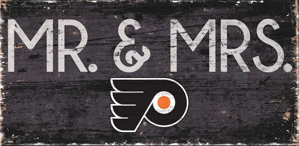 Wholesale NHL / H0732-Mr & Mrs 6x12 / H0732-Philadelphia Flyers