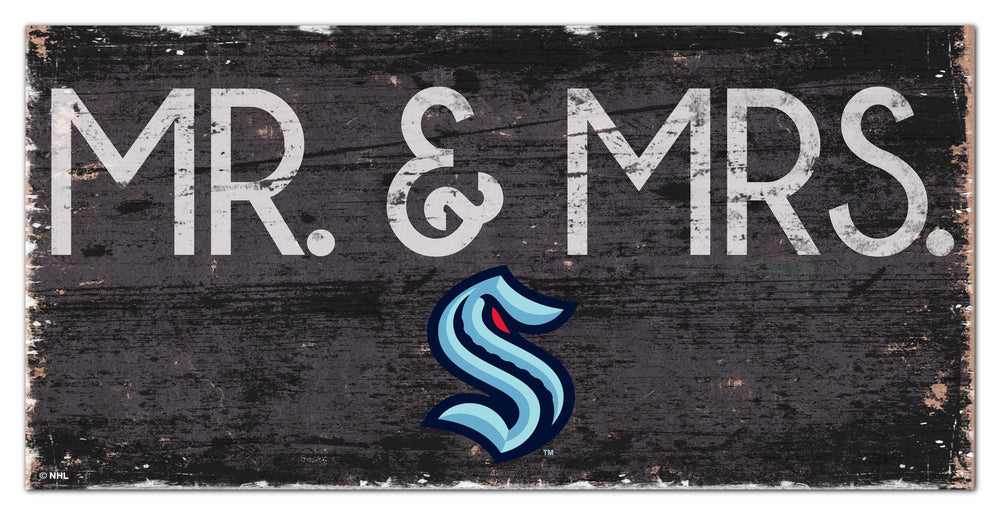 Wholesale NHL / H0732-Mr & Mrs 6x12 / H0732-Seattle Kraken