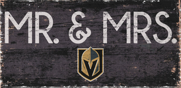 Wholesale NHL / H0732-Mr & Mrs 6x12 / H0732-Vegas Golden Knights