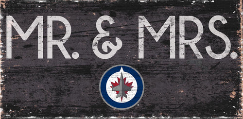 Wholesale NHL / H0732-Mr & Mrs 6x12 / H0732-Winnipeg Jets