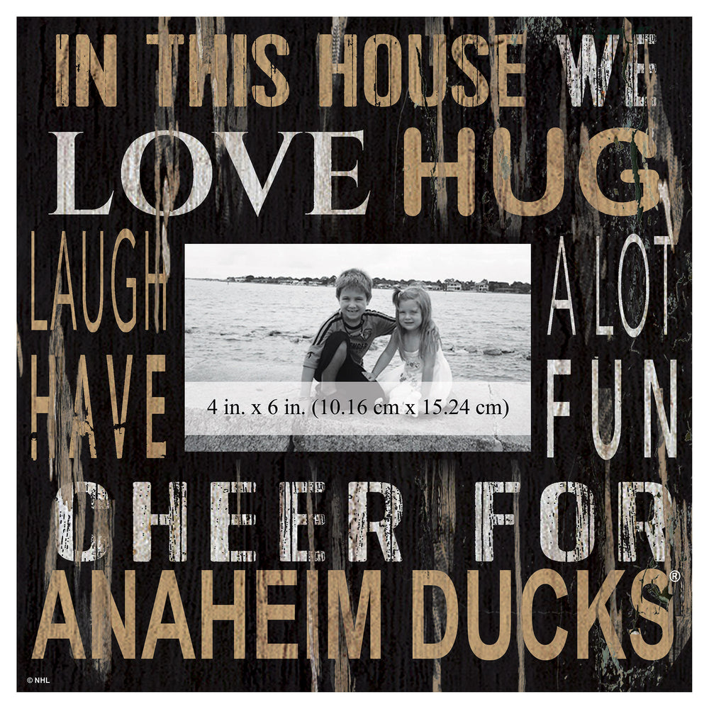 Wholesale NHL / H0734-In this House Frame / H0734-Anaheim Ducks