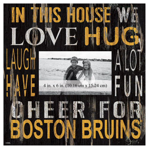 Wholesale NHL / H0734-In this House Frame / H0734-Boston Bruins