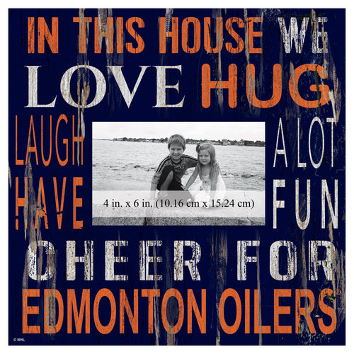 Wholesale NHL / H0734-In this House Frame / H0734-Edmonton Oilers