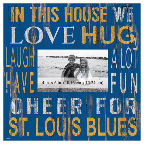 Wholesale NHL / H0734-In this House Frame / H0734-St. Louis Blues