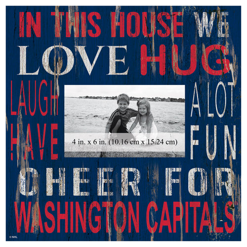 Wholesale NHL / H0734-In this House Frame / H0734-Washington Capitals