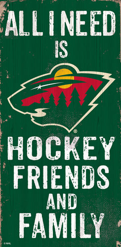 Wholesale NHL / H0738-All I Need 6x12 V / H0738-Minnesota Wild