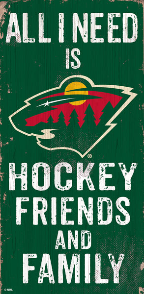 Wholesale NHL / H0738-All I Need 6x12 V / H0738-Minnesota Wild
