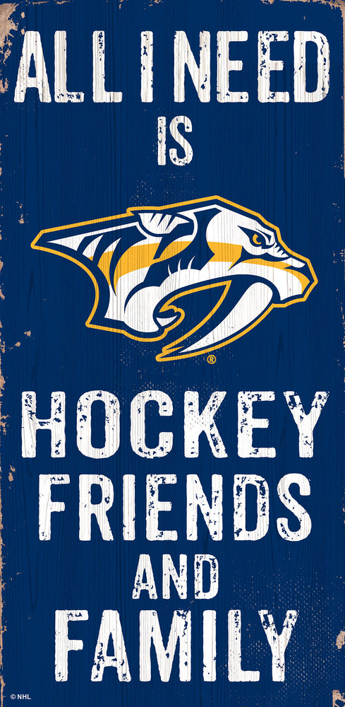 Wholesale NHL / H0738-All I Need 6x12 V / H0738-Nashville Predators