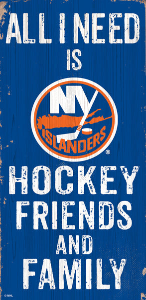 Wholesale NHL / H0738-All I Need 6x12 V / H0738-New York Islnaders