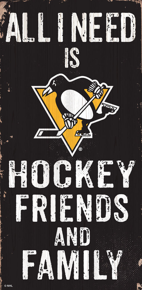 Wholesale NHL / H0738-All I Need 6x12 V / H0738-Pittsburgh Penguins