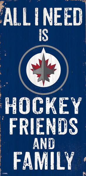 Wholesale NHL / H0738-All I Need 6x12 V / H0738-Winnipeg Jets