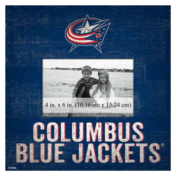 Wholesale NHL / H0739-Team Name Frame / H0739-Columbus Blue Jackets