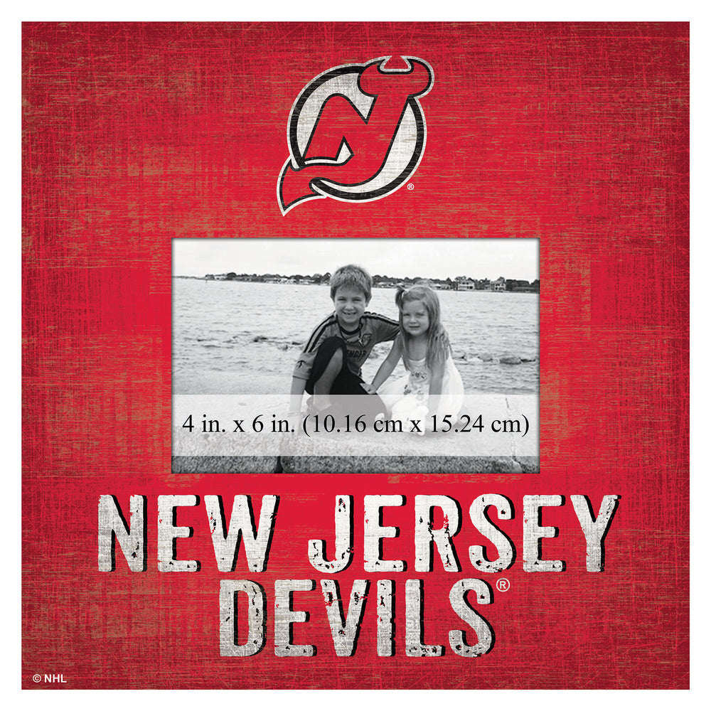 Wholesale NHL / H0739-Team Name Frame / H0739-New Jersey Devils