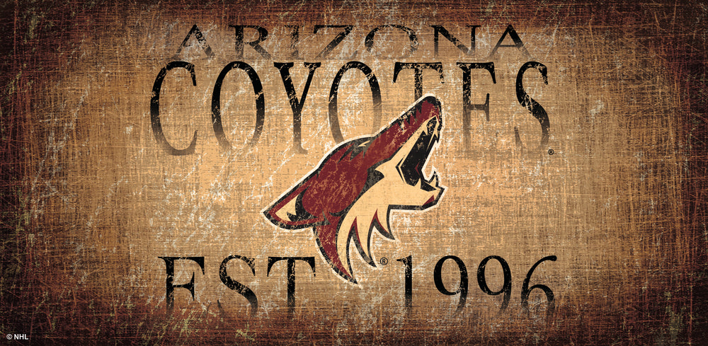 Wholesale NHL / H0746-Historic 6x12 / H0746-Arizona Coyotes