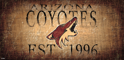 Wholesale NHL / H0746-Historic 6x12 / H0746-Arizona Coyotes