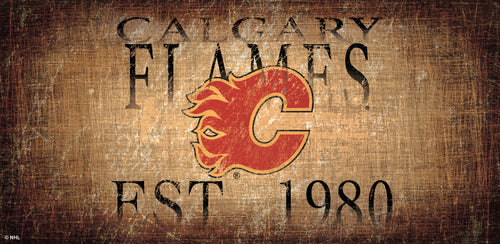 Wholesale NHL / H0746-Historic 6x12 / H0746-Calgary Flames