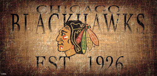Wholesale NHL / H0746-Historic 6x12 / H0746-Chicago Blackhawks