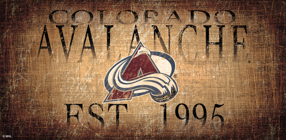 Wholesale NHL / H0746-Historic 6x12 / H0746-Colorado Avalanche