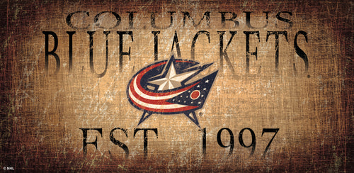 Wholesale NHL / H0746-Historic 6x12 / H0746-Columbus Blue Jackets
