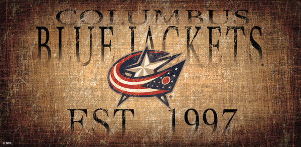Wholesale NHL / H0746-Historic 6x12 / H0746-Columbus Blue Jackets