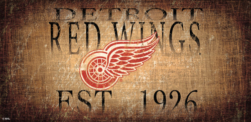 Wholesale NHL / H0746-Historic 6x12 / H0746-Detroit Red Wings