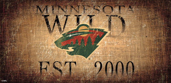 Wholesale NHL / H0746-Historic 6x12 / H0746-Minnesota Wild
