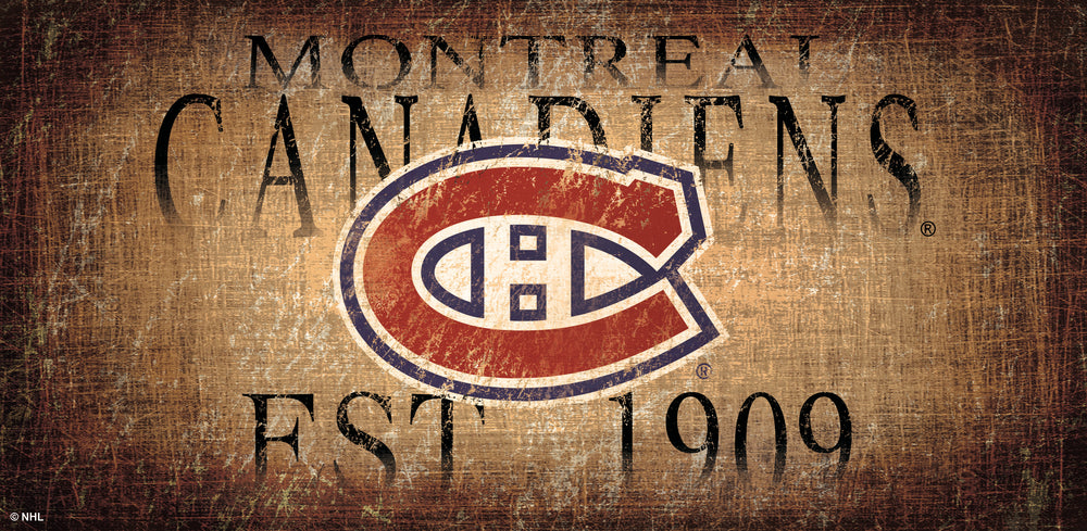 Wholesale NHL / H0746-Historic 6x12 / H0746-Montreal Canadiens