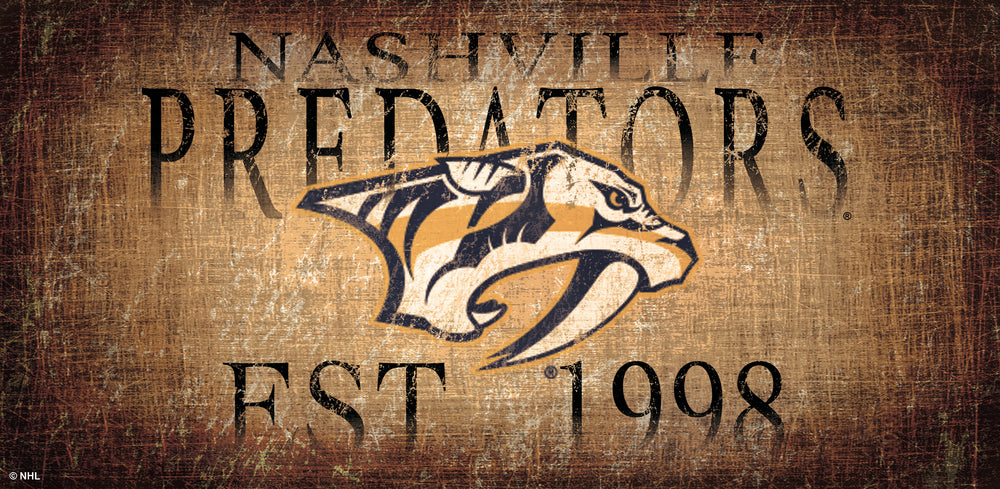 Wholesale NHL / H0746-Historic 6x12 / H0746-Nashville Predators