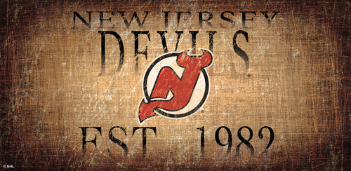 Wholesale NHL / H0746-Historic 6x12 / H0746-New Jersey Devils